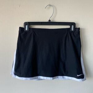 Nike Black and White Women's Tennis Skirt